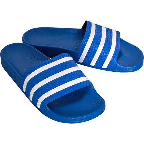 adidas badslippers blauw kind|Adidas slippers nl.